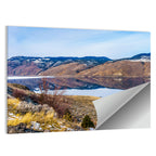 Kamloops Lake Mountain Reflection Wall Art