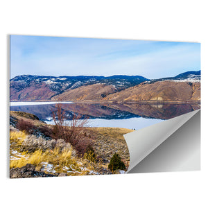 Kamloops Lake Reflection Wall Art