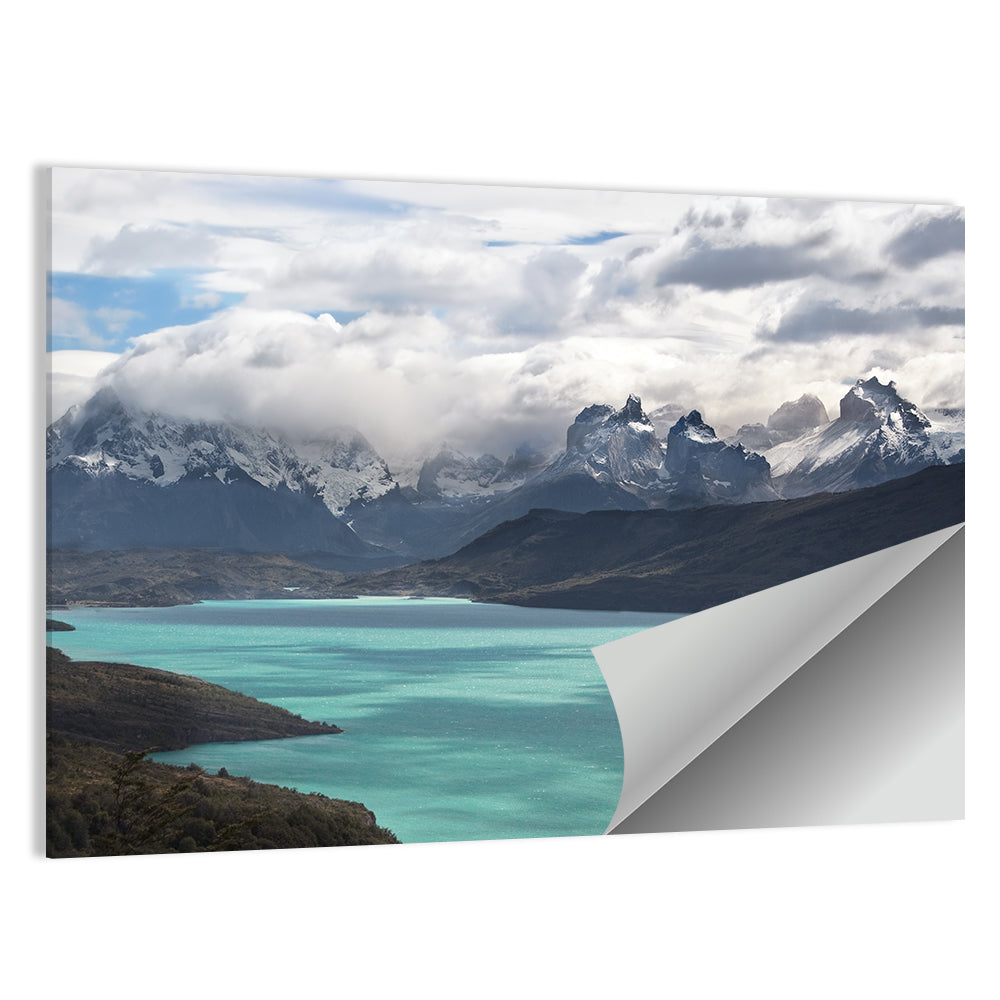 Turquoise Lake at Torres Del Paine Wall Art