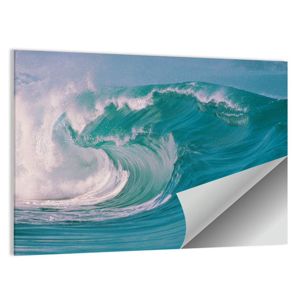 Breaking Barrel Wave Wall Art