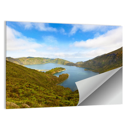Sete Cidades Crater Lake Wall Art