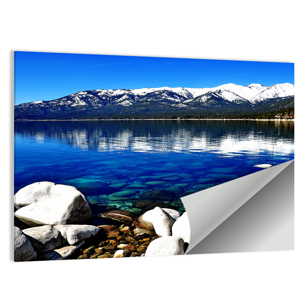 Blue Lake Tahoe Landscape Wall Art