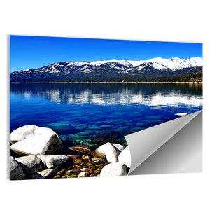 Bluish Lake Tahoe Wall Art