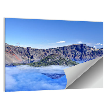 Wizard Island, Crater Lake Wall Art