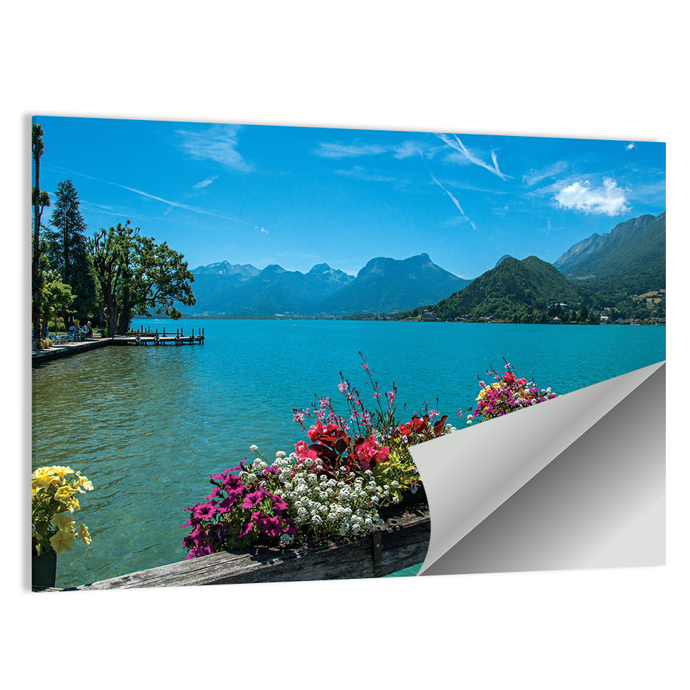 Annecy Talloires Lake View Wall Art