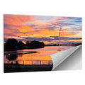 Ada Lake Sunset Wall Art