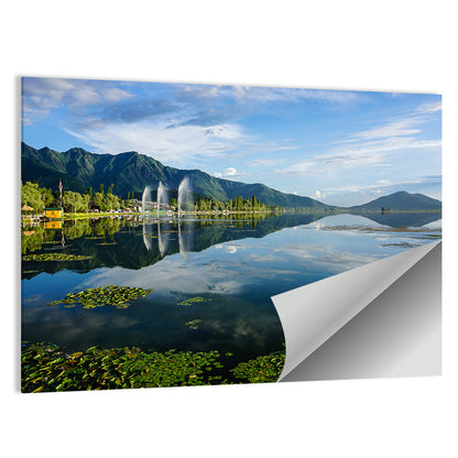 Dal Lake Reflections, Srinagar Wall Art