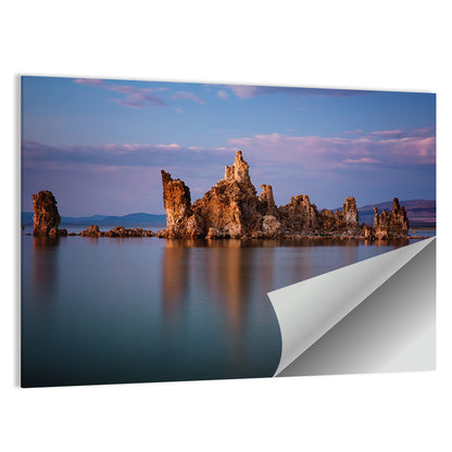 Mono Lake Tufa Sunset Wall Art