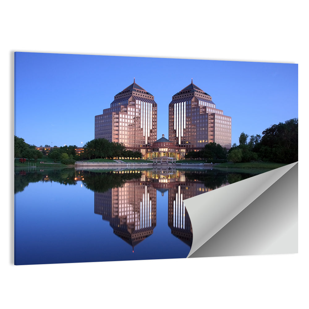 Carlson Towers at Dusk Wall Art