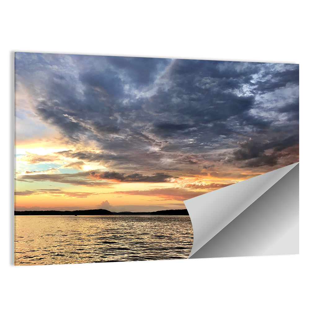 Lake Tillery Sunset Wall Art