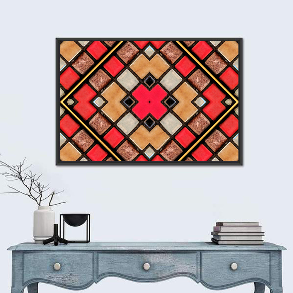 Connected Blocks Wall Art