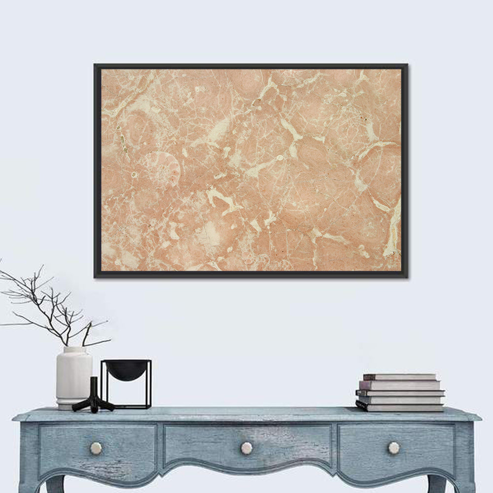 Fossil Veins Marble Study Wall Art