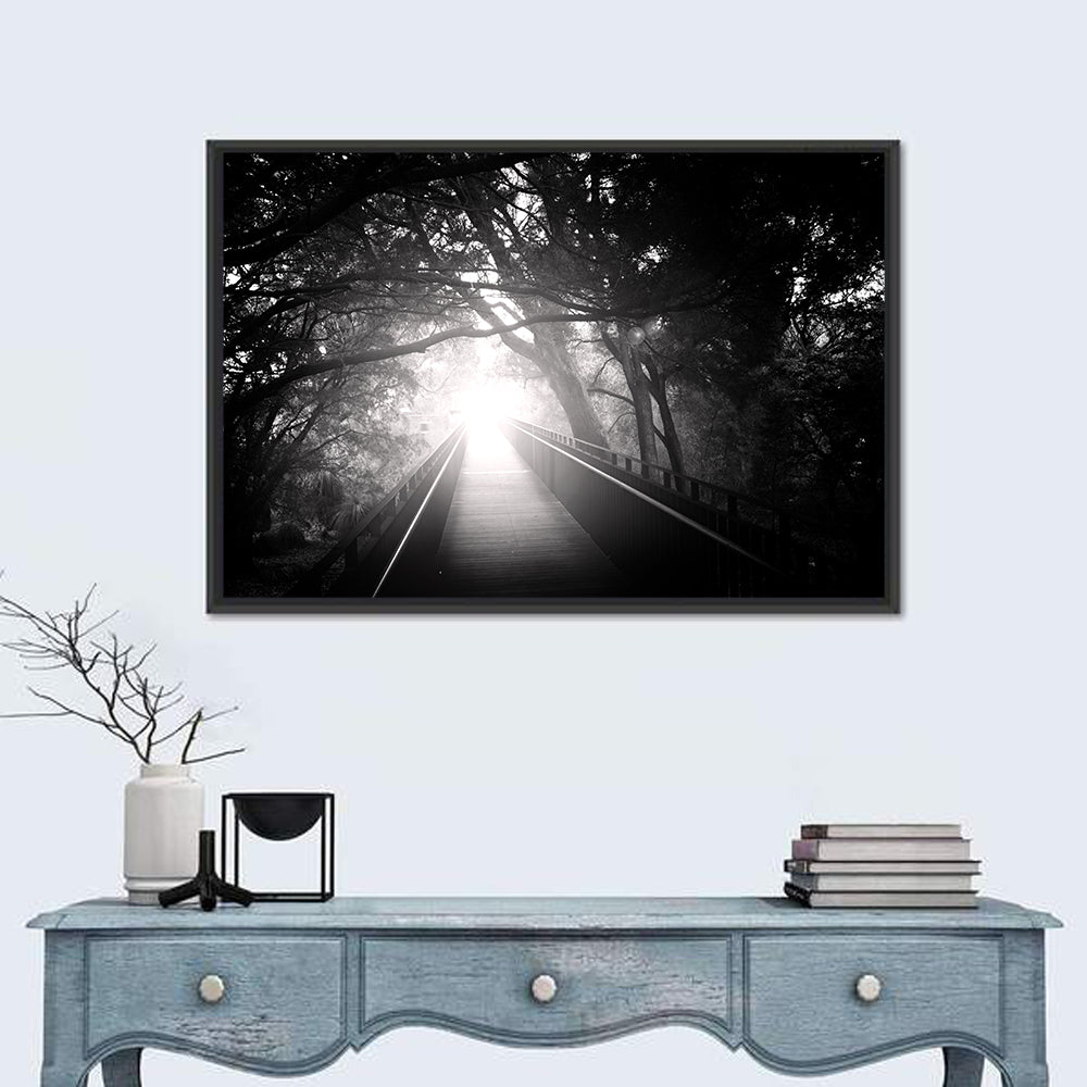 Forest Bridge Wall Art