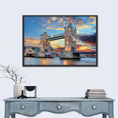 Tower Bridge at Sunset Wall Art