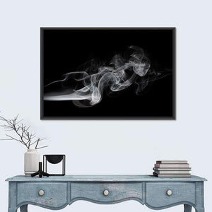 Dispersing Smoke Abstract Wall Art