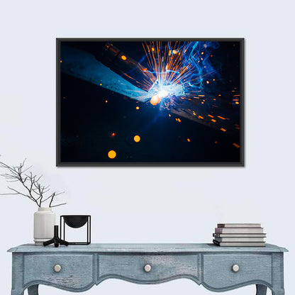 Molten Metal Sparks Wall Art