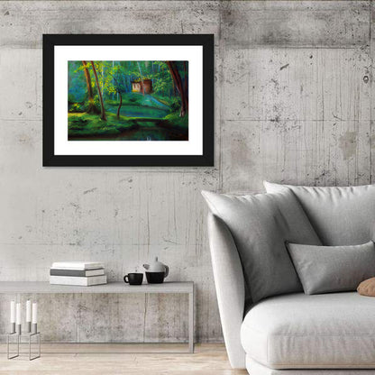 Woodland Fairy Cottage Wall Art