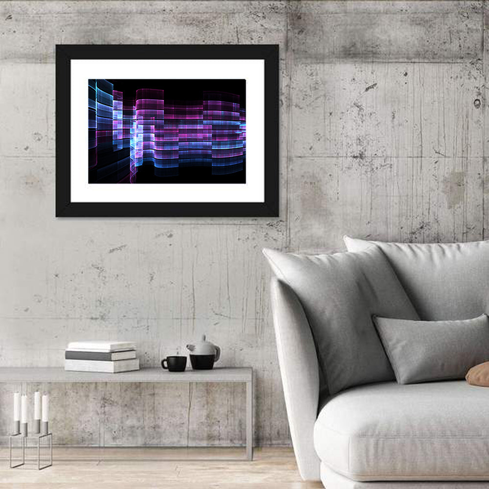 Business Hub Curved Panels Wall Art