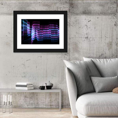 Business Hub Curved Panels Wall Art