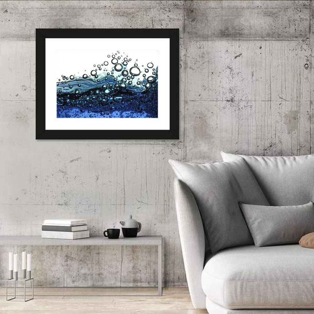 Underwater Bubbles Wall Art