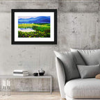 Summer Lake with Lotus Blossoms Wall Art