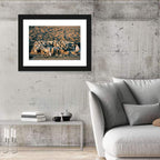 Shibam Mudbrick Cityscape Wall Art