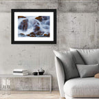 Rocky Mountain Waterfall Wall Art