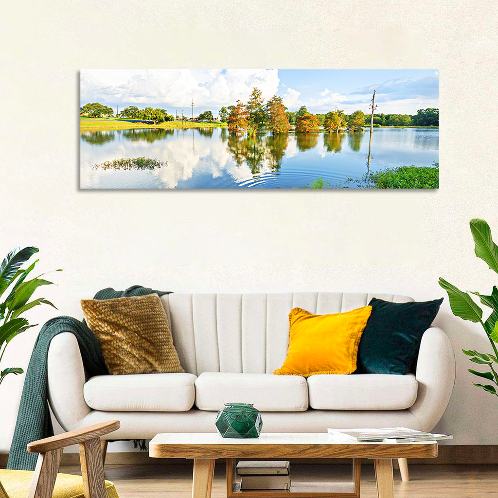 Lafayette Bayou Reflection Wall Art