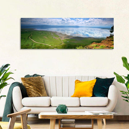Lake Nakuru Cliffside Reflection Wall Art