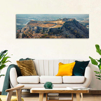 Rozafa Castle Aerial View Wall Art