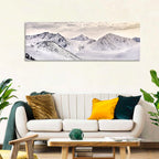 Zaili Alatay Snow Peaks Wall Art
