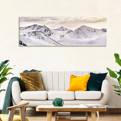 Zaili Alatay Snow Peaks Wall Art