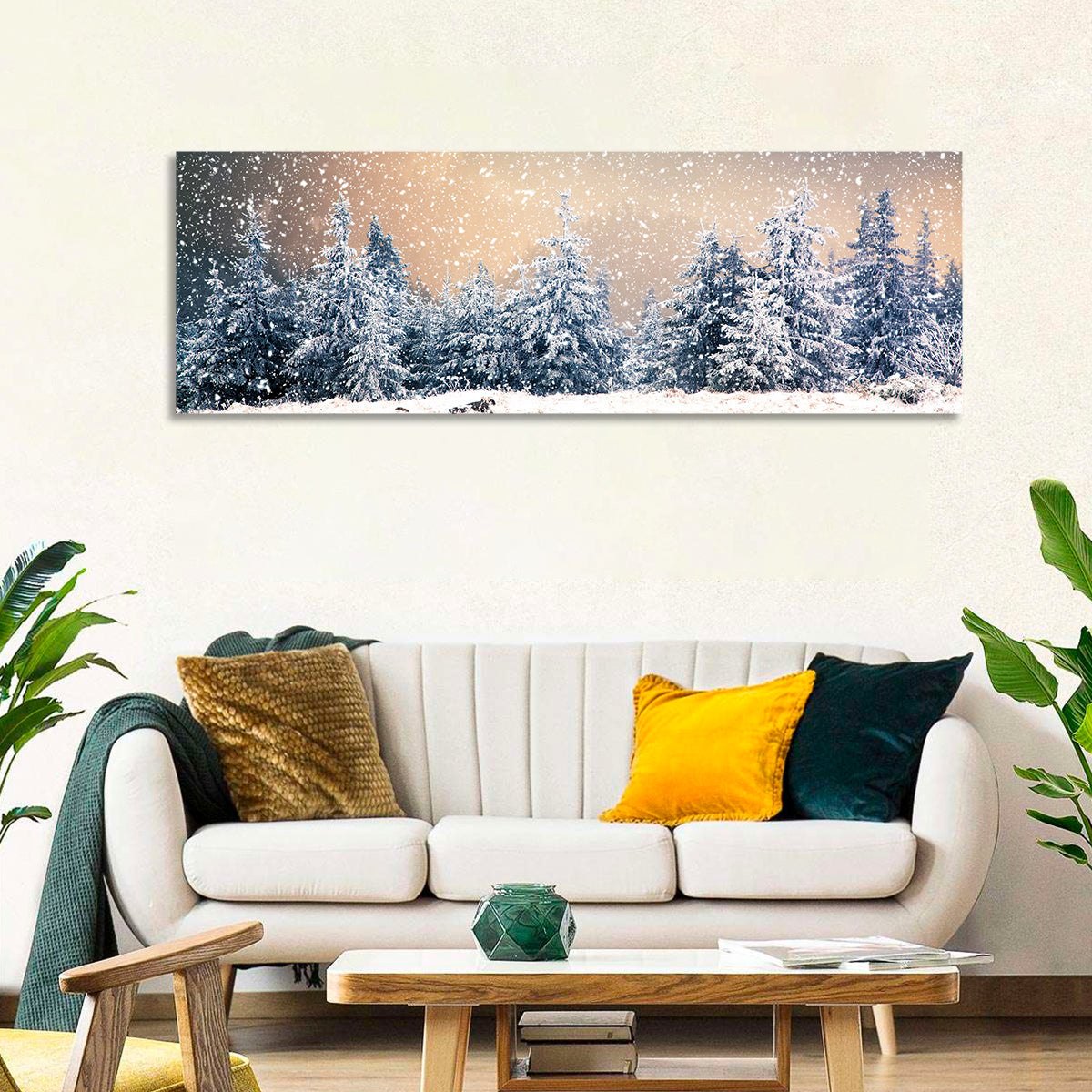 Winter Forest Wonderland Wall Art