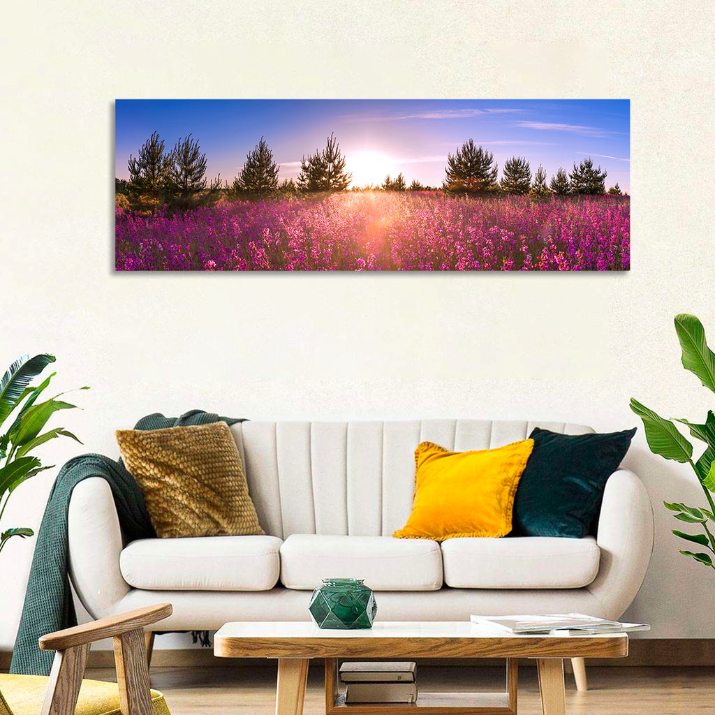 Sunrise Wildflower Meadow Wall Art
