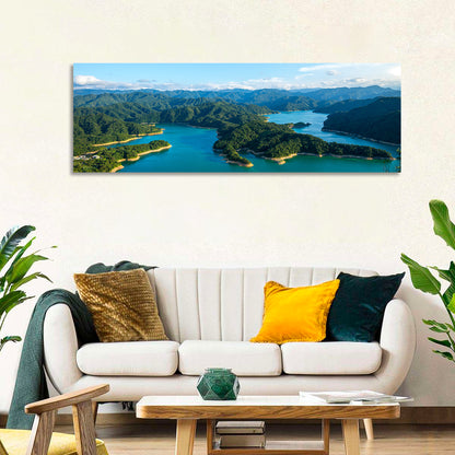 Emerald Qiandao Lake Wall Art