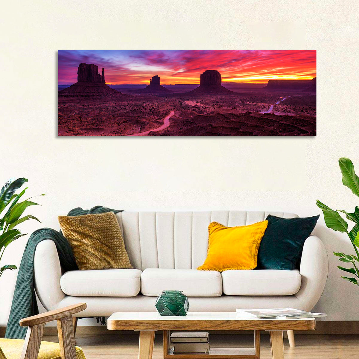 Monument Valley Arizona Sunset Wall Art