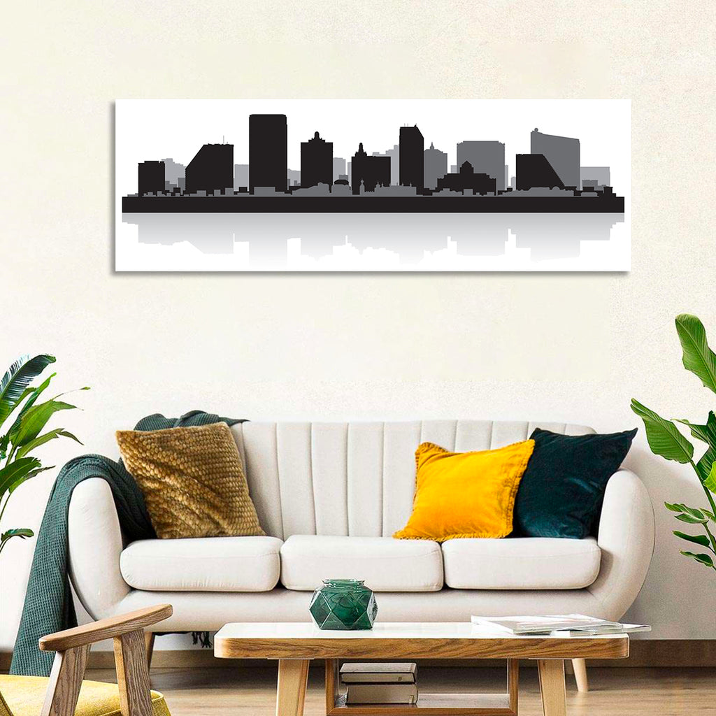 Atlantic City Skyline Wall Art