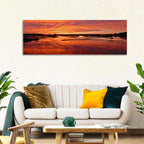 Louisiana Wetland Sunset Wall Art