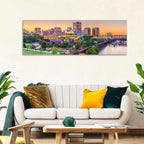 Richmond Skyline at Golden Hour Wall Art