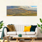 Shamakhi Valley Harvest Fields Wall Art