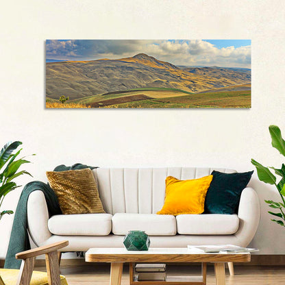 Shamakhi Valley Harvest Fields Wall Art