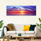Bay Beach Sunset Wall Art