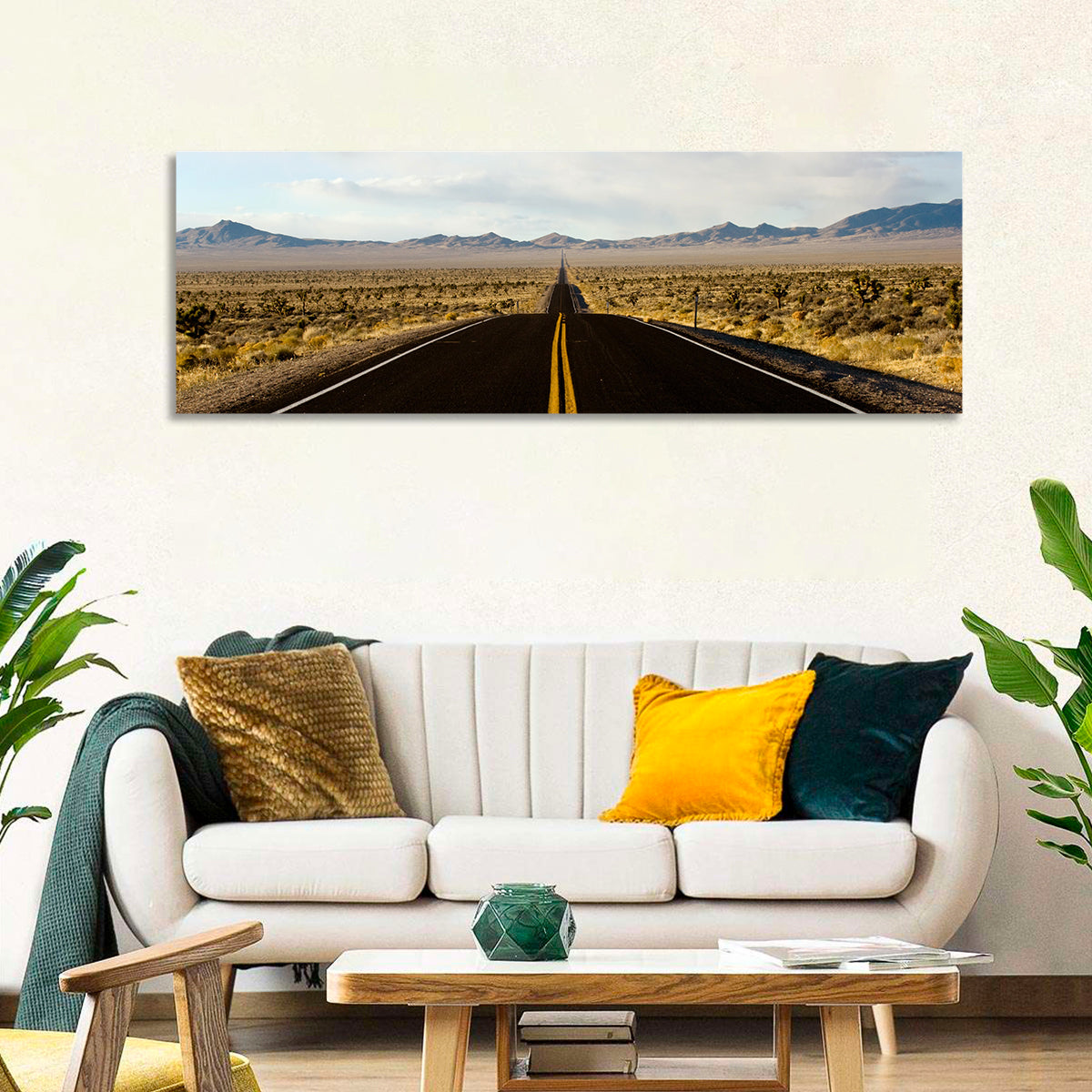 Nevada Desert Highway Wall Art