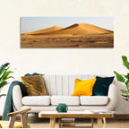 Golden Hour Desert Dunes Wall Art