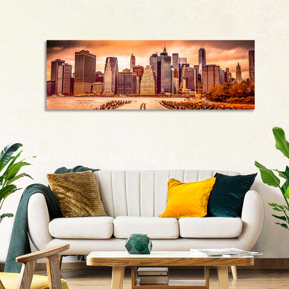 Lower Manhattan Financial District Wall Art