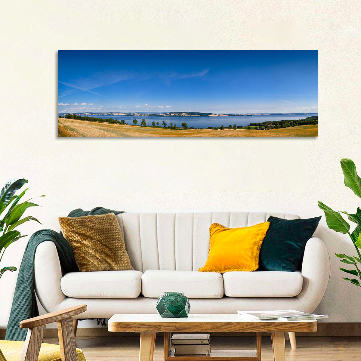Lake Mjosa Summer View Wall Art