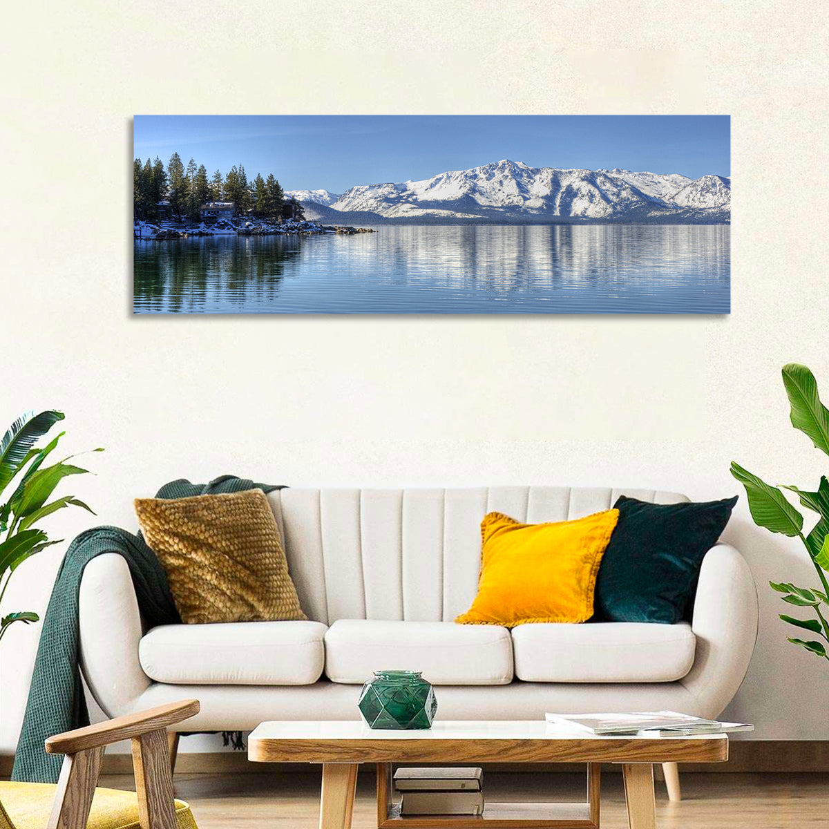 Elk Point Lake Tahoe Reflection Wall Art