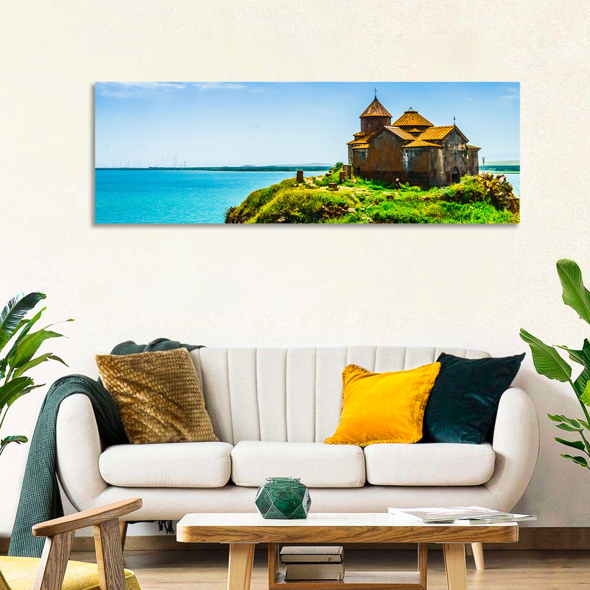 Sevanavank on Lake Sevan Wall Art