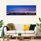Tehran Nightscape Wall Art