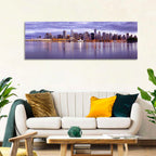 Vancouver Skyline at Twilight Wall Art